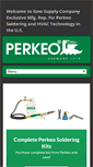 Mobile Screenshot of perkeosoldering.com